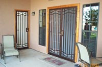 Custom Iron Security Door